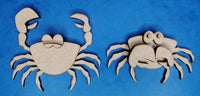 MDF Crab Magnets set of 2