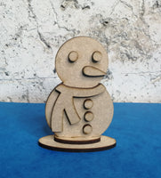 Freestanding Snowman without Hat - FS004