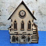 Gothic Fairy House - Fairy Garden craft kit