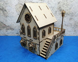 Gothic Fairy House - Fairy Garden craft kit