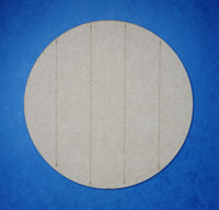 MDF Circle Plaque Engraved