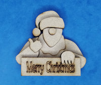 Elf Magnet MDF Kit - Merry Christmas