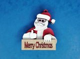 Santa Bauble MDF Kit - Merry Christmas
